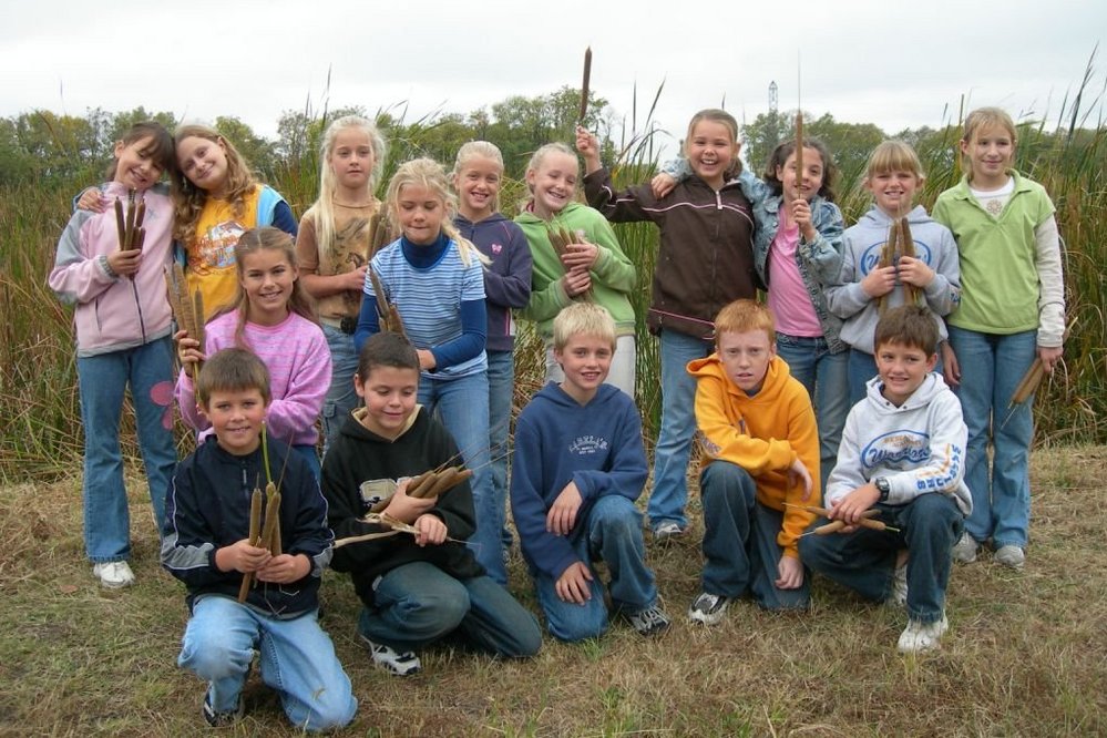 Children Touring the Facility
